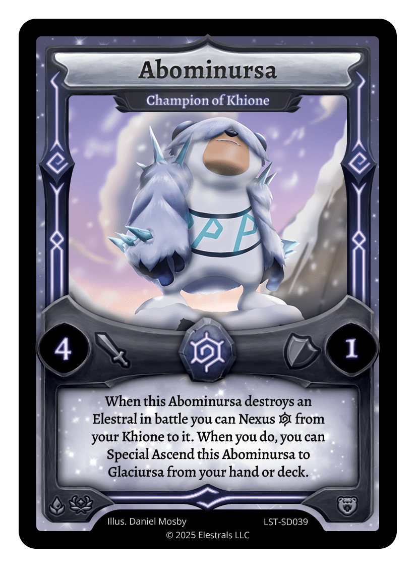 Abominursa - Champion of Khione - LST-SD039